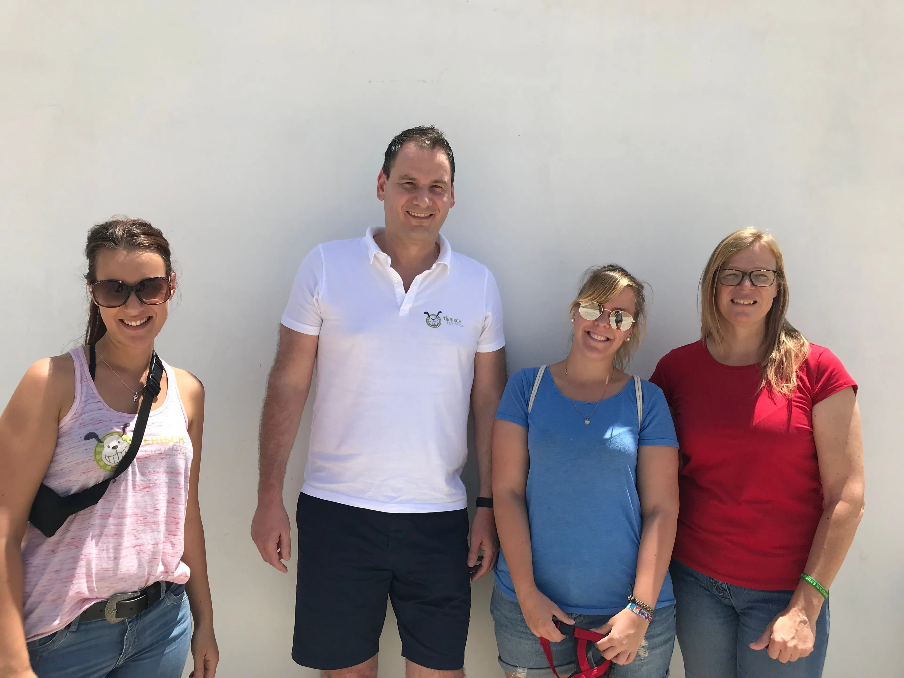 Alex, Vanessa und Mark in Granada im Juni 2019