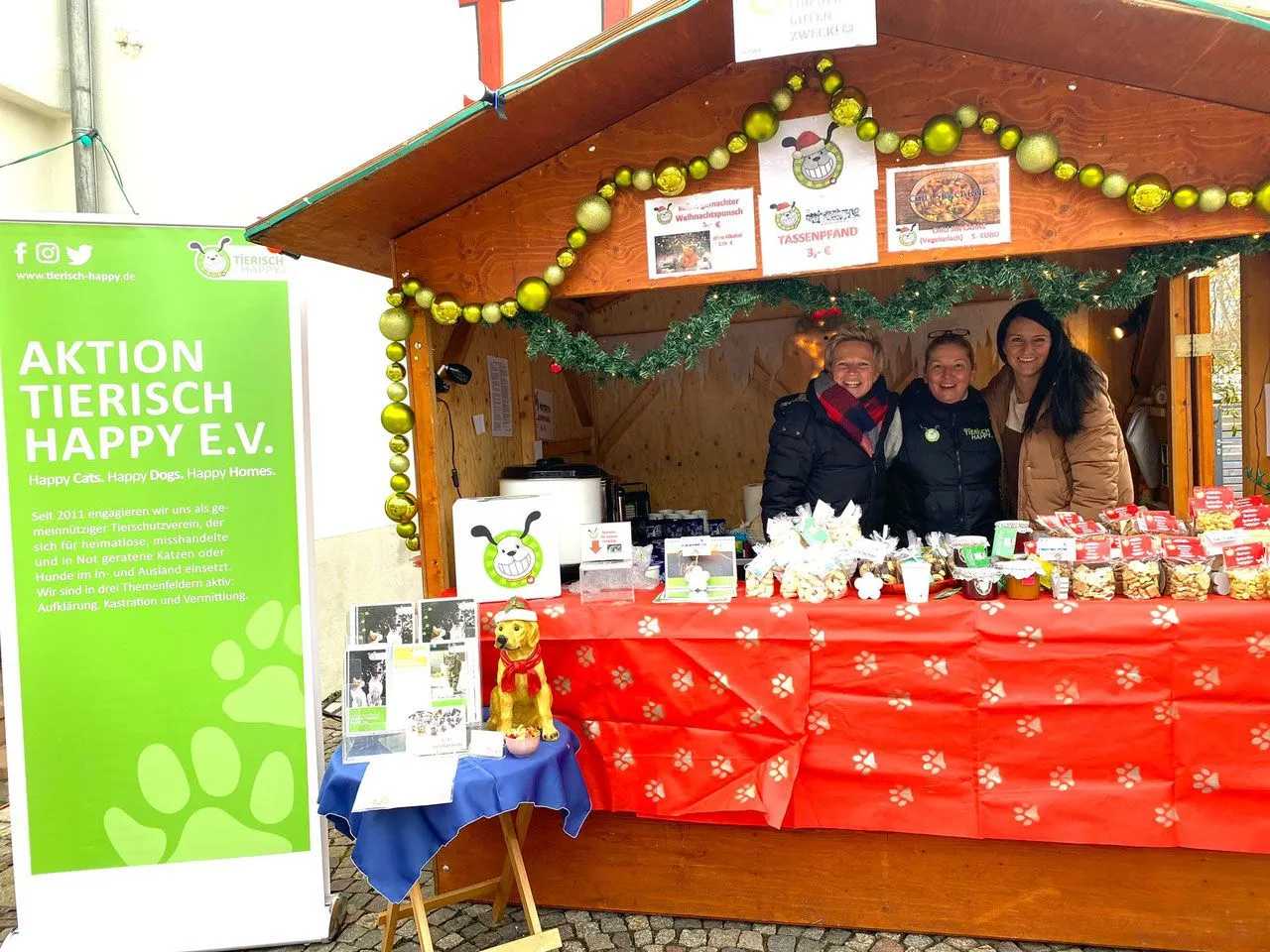 Tierisch Happy goes Weihnachtsmarkt