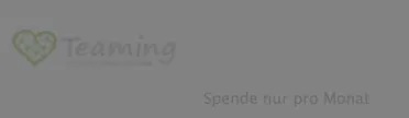 Jetzt mit Teaming spenden